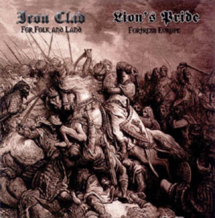 IRON CLAD - for folk and LIONS PRIDE - fortress europe CD, Cd's en Dvd's, Cd's | Hardrock en Metal, Zo goed als nieuw, Ophalen of Verzenden