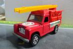 land rover  vigili del fuoco-mebetoys-ladder incompleet 1/43, Hobby en Vrije tijd, Modelauto's | 1:43, Verzenden, Gebruikt, Auto