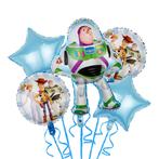 Toy Story / Buzz Lightyear -  Folie Ballonnen Set / Ballon, Nieuw, Versiering, Ophalen of Verzenden, Verjaardag