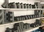 Diverse PVC & HWA hulpstukken, Doe-het-zelf en Verbouw, Buizen en Afvoer, Ophalen, Bochten, Pvc, Nieuw