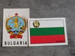 PANINI WK 1970 MEXICO VLAG EMBLEEM BULGARIA  VOETBAL, Verzenden, Zo goed als nieuw, Sticker
