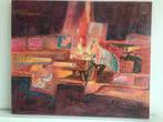 Afschuwelijk schilderij, Antiek en Kunst, Ophalen