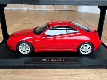 Alfa Romeo GTV rood 1:18 Norev Limited Edition 1250st ovp beschikbaar voor biedingen