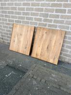 Massief Eiken tafel blad, Eikenhout, Ophalen of Verzenden, Zo goed als nieuw, Tafelblad