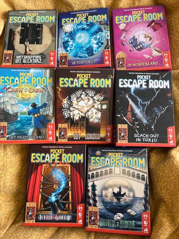 Pocket Escape Rooms - Diverse Avonturen! beschikbaar voor biedingen