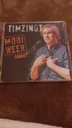 Timzingt - Mooi Weer Cabaret CD, Alle leeftijden, Ophalen of Verzenden, Zo goed als nieuw, Stand-up of Theatershow