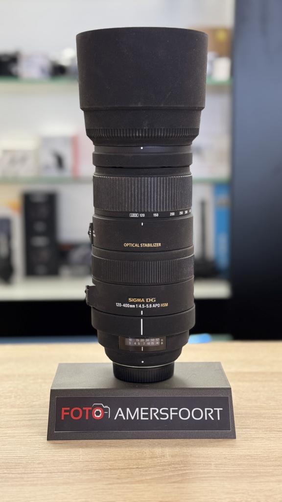sigma 120-400 4.5-5.6 (nikon) (Foto-Groep Amersfoort), Audio, Tv en Foto, Fotografie | Lenzen en Objectieven, Gebruikt, Ophalen of Verzenden
