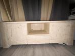 Eikenhouten TV meubel, Huis en Inrichting, Kasten | Televisiemeubels, Ophalen, Gebruikt, 150 tot 200 cm, Minder dan 100 cm