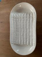 Witte aspergeschaal, Nieuw, Ophalen of Verzenden, Schaal of Schalen, Overige stijlen