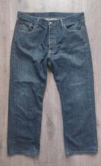 Levis 501 straight jeans 36, W36 - W38 (confectie 52/54), Blauw, Ophalen of Verzenden, Gedragen
