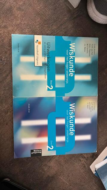 Wiskinde 2 boeken beschikbaar voor biedingen