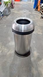 prullenbak afvalbak Horeca, Huis en Inrichting, Woonaccessoires | Prullenbakken, Ophalen, Gebruikt, 40 liter of meer, Rvs