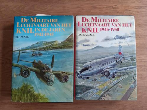 O.G. Ward - De Militaire Luchtvaart van het KNIL: 2 dln, Boeken, Oorlog en Militair, Gelezen, Ophalen of Verzenden