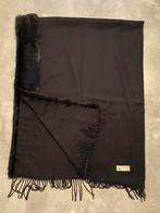 Zwarte 100% Kasjmier Pashmina - Amper Gedragen, Pashmina, Ophalen of Verzenden, Zo goed als nieuw, Pashmina