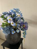 Kunst boeket blauw groot, Ophalen of Verzenden, Nieuw