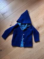 Wollen jas van de kleine schobbejak 122/128, Gebruikt, Jongen of Meisje, Ophalen of Verzenden, Kleine schobbejak