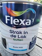 Flexa - Strak in de Lak Buiten - Kleur wit 9016 - NIEUW, Doe-het-zelf en Verbouw, Verf, Beits en Lak, Wit, Nieuw, Ophalen of Verzenden
