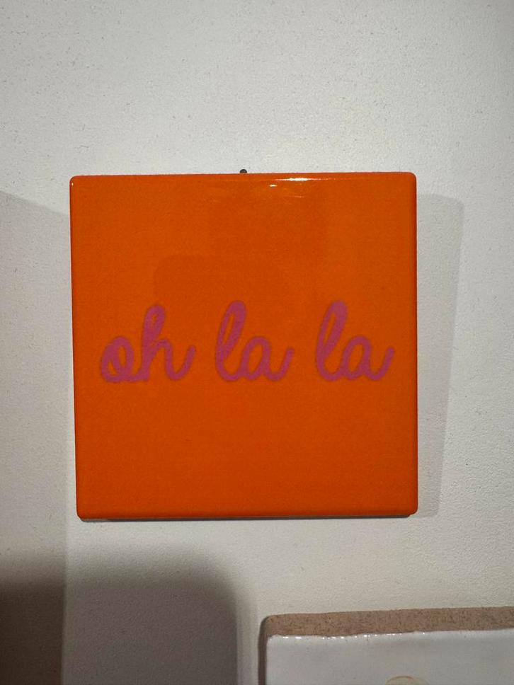 Diverse Tegeltjes met Spreuken (4 stuks), Huis en Inrichting, Woonaccessoires | Wanddecoraties, Gebruikt, Ophalen of Verzenden