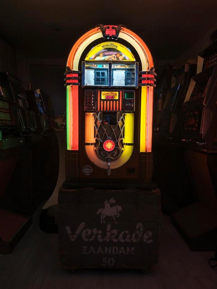 Wurlitzer 1015 OMT Princess CD jukebox 120, Verzamelen, Automaten | Jukeboxen, Wurlitzer, Voor 1950, Ophalen of Verzenden