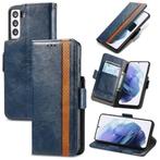 Galaxy S21 Plus 5G Luxe PU-leer Wallet Flip Case _ Blauw, Telecommunicatie, Mobiele telefoons | Hoesjes en Frontjes | Samsung