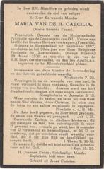 zr. Maria G. Faase 1867 Bloemendaal + 1936 Zoeterwoude, 68 j, Verzamelen, Verzenden