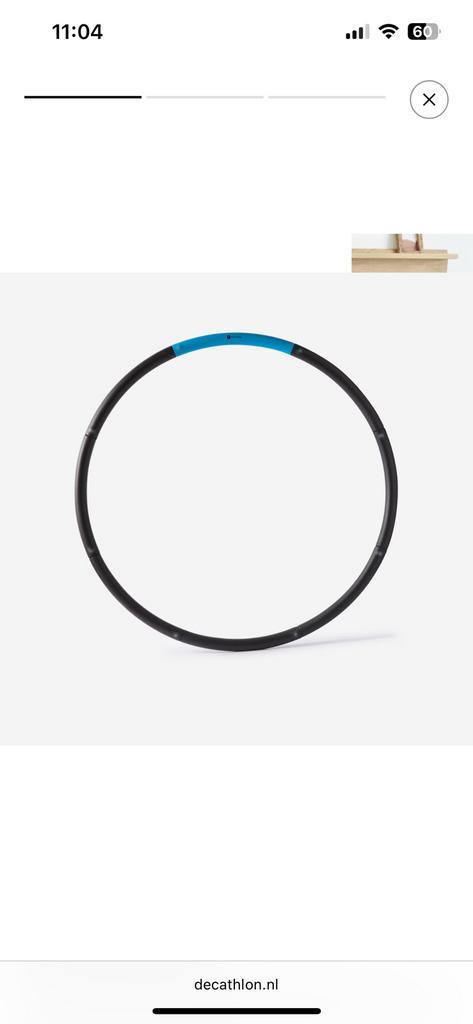 Fitness hoelahoep, 1,4 kg 90 cm, Sport en Fitness, Hoelahoeps, Zo goed als nieuw, Ophalen