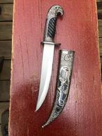 leuke sier dolk/ jachtdolk, adelaar (1), Ophalen of Verzenden, Overige soorten, Overige gebieden, Mes of Dolk