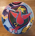 5 Grote Corneille Vuurvogel borden, Antiek en Kunst, Ophalen of Verzenden