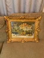 Schilderij barok  met fruit in gouden lijst, Ophalen