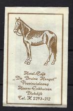1583 Blokdijk hotel cafe DE BRUINE HENGST, Ophalen of Verzenden, Nederland