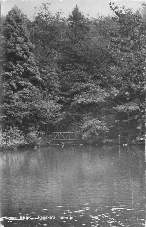 (387-175-001) Beek Peeske's meertje, Verzamelen, Ansichtkaarten | Nederland, Gelderland, Verzenden