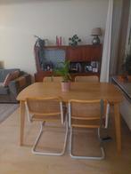 Leuke (scandinavische) eettafel, Ophalen, Gebruikt, Rechthoekig, 50 tot 100 cm