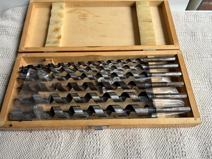 Houtborensets, Doe-het-zelf en Verbouw, Gereedschap | Handgereedschap, Zo goed als nieuw, Ophalen of Verzenden