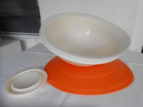 Tupperware set: Mixkom-Mengkom-Vergiet Crème/Oranje NIEUW, Huis en Inrichting, Keuken | Tupperware, Nieuw, Bak of Kom, Crème, Oranje