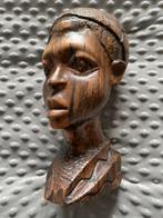 Handgemaakte Afrikaanse buste man, Ophalen of Verzenden