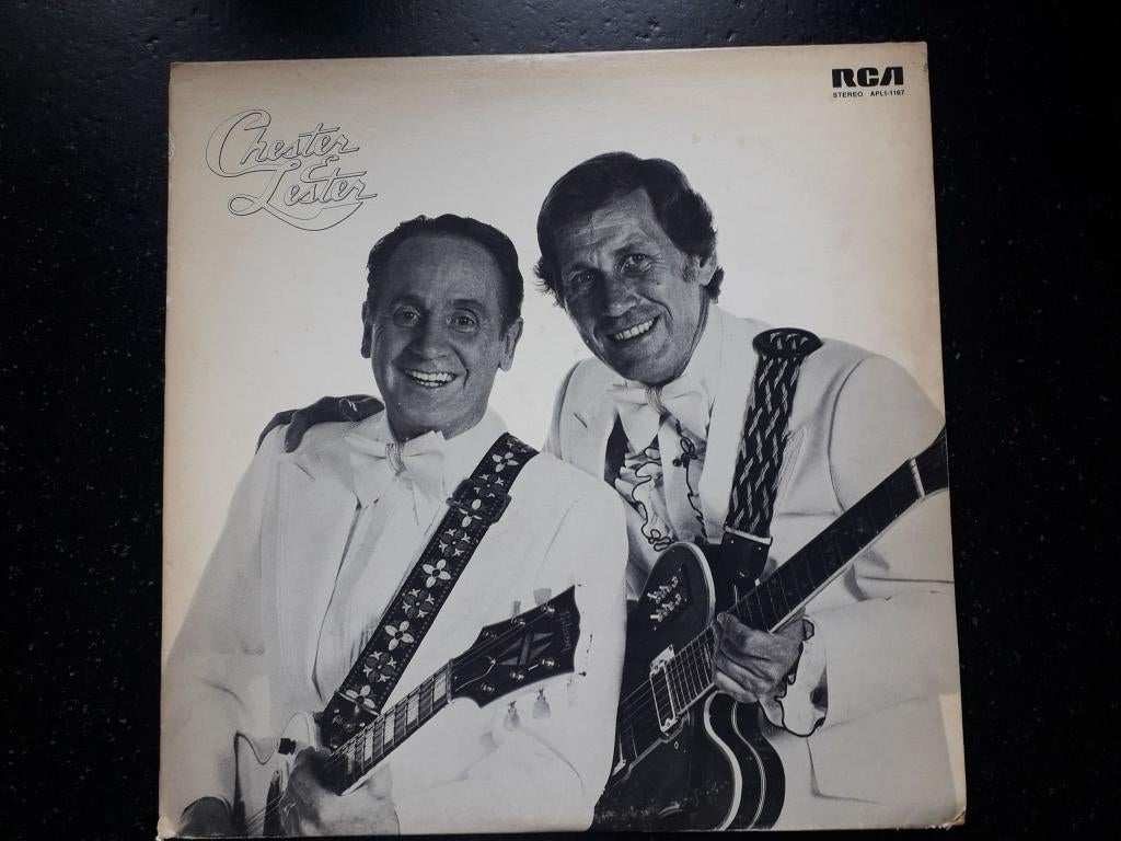 CHESTER & LESTER - CHET ATKINS and LES PAUL - LP, Ophalen of Verzenden, Gebruikt, Overige formaten