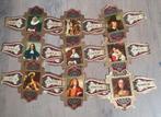 Sigarenbandjes schilderijserie Ferdinand Bol Elisabeth Bas, Ophalen of Verzenden, Sigarenbandjes