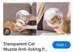 Cat (large) or Dog (small) anti licking - scratching muzzel, Dieren en Toebehoren, Ophalen, Nieuw