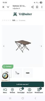 Voetenbankje voor campingstoel Mattole 3d, Caravans en Kamperen, Kampeermeubelen, Ophalen, Nieuw, Campingstoel