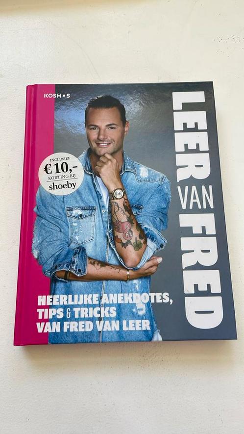 Leer van Fred- Fred van Leer. Zo goed als nieuw!, Boeken, Mode, Zo goed als nieuw, Overige onderwerpen, Verzenden