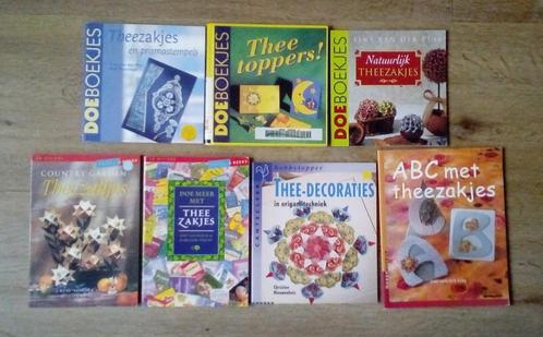 7 hobbyboekjes met theezakjes, Hobby en Vrije tijd, Theezakjes, Boek, Ophalen of Verzenden