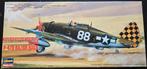 Hasegawa  P-47D Razor Back 1:72, Ophalen of Verzenden, Zo goed als nieuw, Vliegtuig, Hasegawa