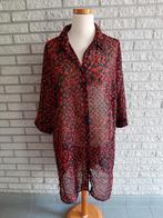 Lange doorzichtige blouse/jurk van MS Mode. Maat 52., Zwart, Maat 46/48 (XL) of groter, Ophalen of Verzenden, Zo goed als nieuw