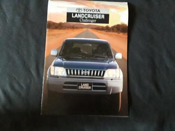 folder Toyota Landcruiser Challenger 1996 - NL beschikbaar voor biedingen
