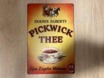 Reclamebord Douwe Egberts Pickwick Thee 20x30, Ophalen of Verzenden, Zo goed als nieuw, Reclamebord