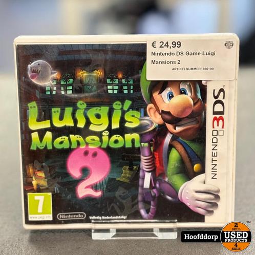 Nintendo DS Game Luigi Mansions 2, Spelcomputers en Games, Games | Nintendo DS, Zo goed als nieuw