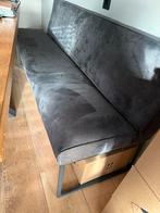 Antraciet Eetkamerbankje - 190cm, Huis en Inrichting, Banken | Bankstellen, Ophalen, 150 tot 200 cm