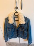 Leuke denim jas met teddy voering, Blauw, Ophalen of Verzenden, Zo goed als nieuw, Jasje