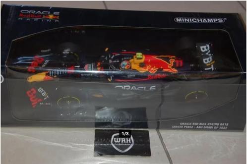 1:18 RED BULL RB18 ABU DHABI PEREZ F1 Minichamps WRH, Hobby en Vrije tijd, Modelauto's | 1:18, Zo goed als nieuw, Auto, MiniChamps