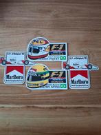 4 stickers w.o Ayrton Senna!, Ophalen